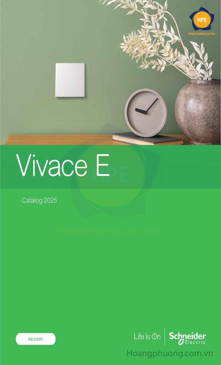 Chi tiết về Công tắc ổ cắm Vivace E Schneider (British Standard) – Chuẩn vuông, tràn viền tối giản cho công trình 2025