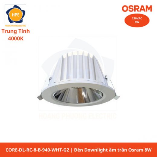 CORE-DL-RC-8-B-940-WHT-G2