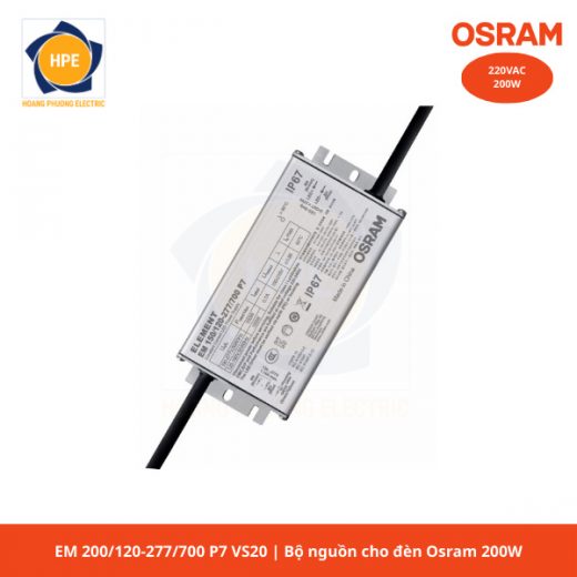 Bộ nguồn cho đèn Osram - EM 200/120-277/700 P7 VS20