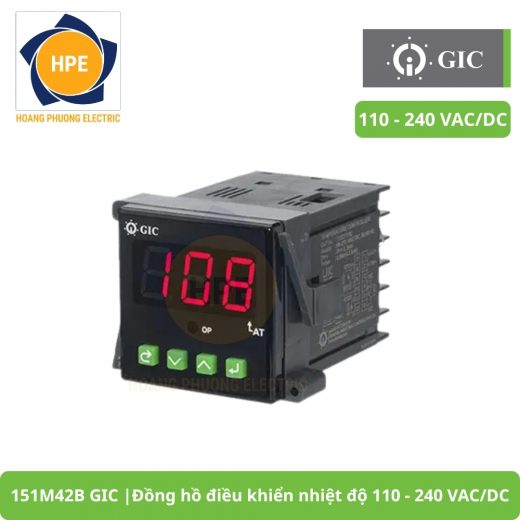 151M42B GIC Đồng hồ điều khiển nhiệt độ 110 - 240 VACDC