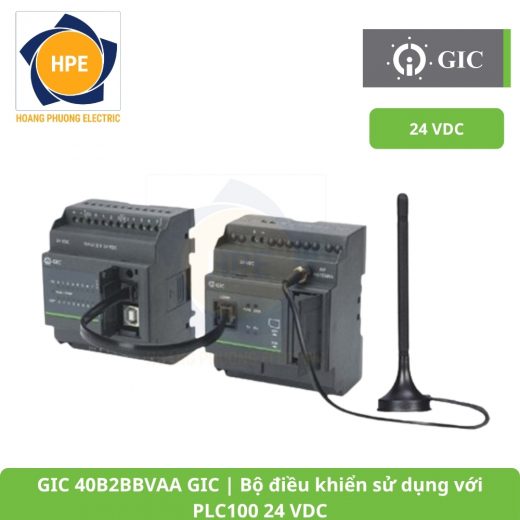GIC 40B2BBVAA GIC Bộ điều khiển sử dụng với PLC100 24 VDC