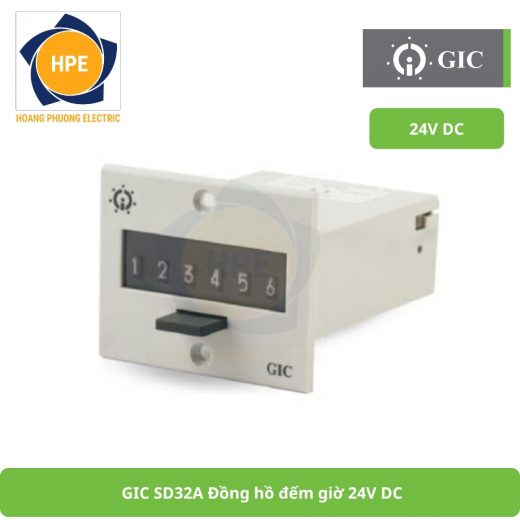 _GIC SD32A Đồng hồ đếm giờ 24V DC