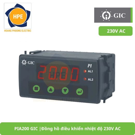 PIA200 GIC Đồng hồ điều khiển nhiệt độ 230V AC