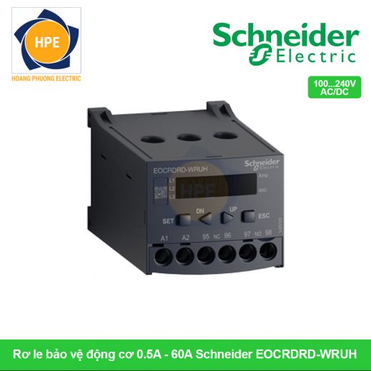 EOCRDRD-WRUH Schneider Rơ le bảo vệ động cơ