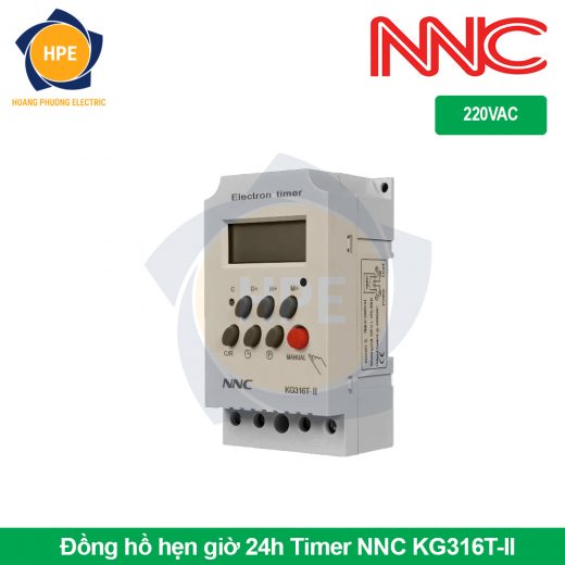 KG316T-II NNC - Đồng hồ hẹn giờ 24h KG316T-II NNC - Đồng hồ hẹn giờ 24h