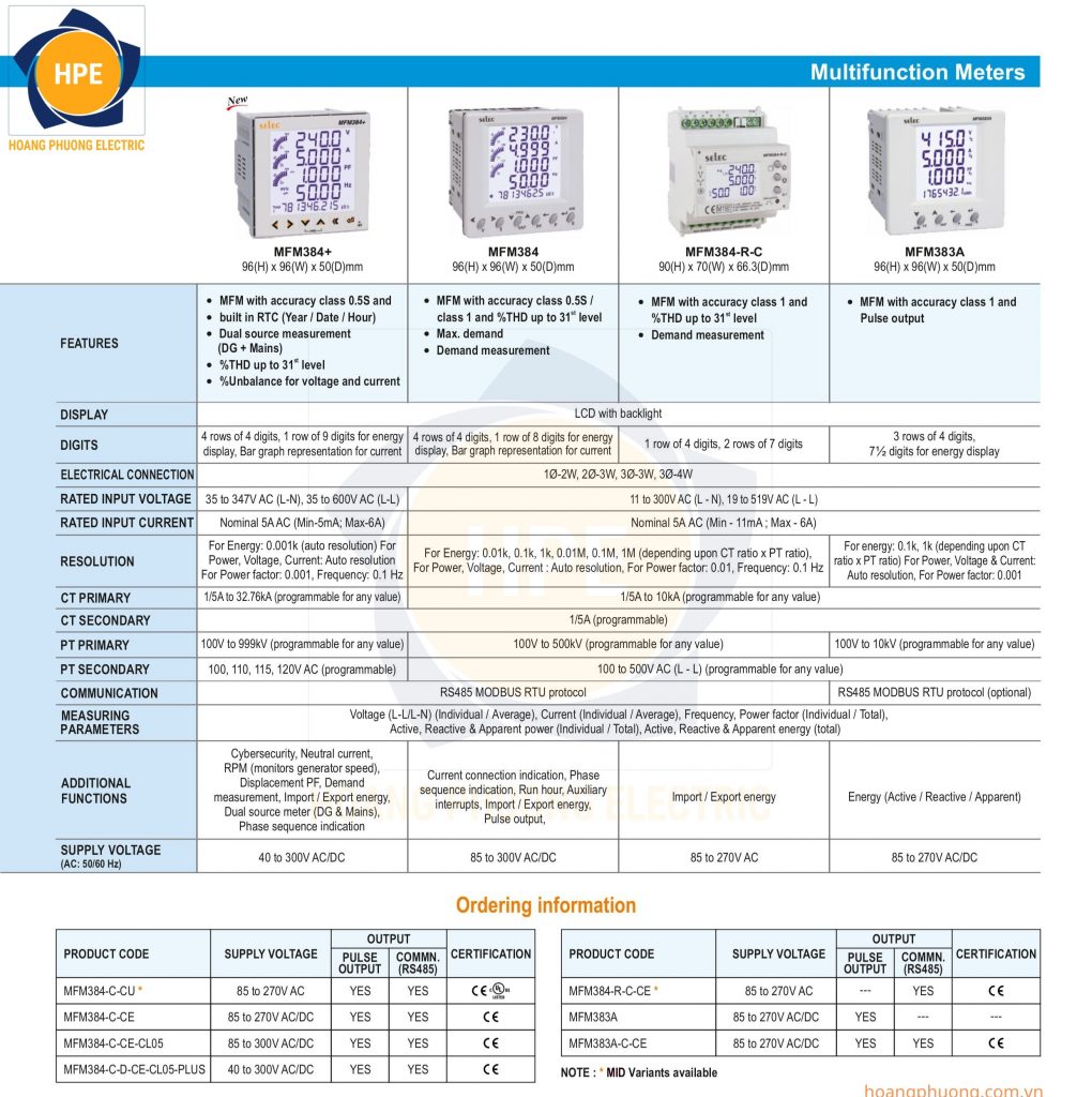 Thiết bị điện Selec - Selec Việt Nam