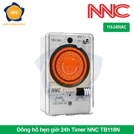TB118N NNC - Đồng hồ hẹn giờ 24h