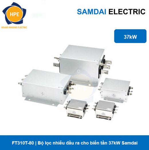 FT310T-80 Bộ lọc nhiễu cho biến tần 37kW Samdai FT310T-80 Bộ lọc nhiễu cho biến tần 37kW Samdai