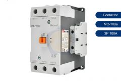 Contactor MC-100a 3P 100A 2NO+2NC