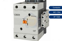 Contactor MC-130a 3P 130A 2NO+2NC