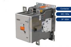 Contactor MC-185a 3P 185A 2NO+2NC