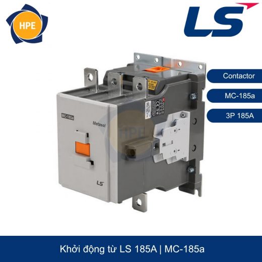 Contactor MC-185a 3P 185A 2NO+2NC