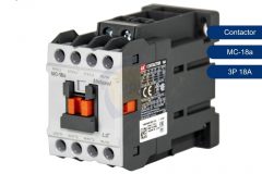 Contactor MC-18a 3P 18A 1NO