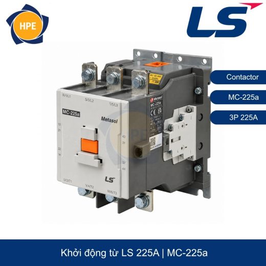 Contactor MC-225a 3P 225A 2NO+2NC