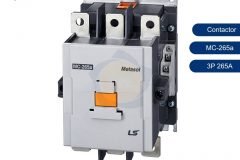 Contactor MC-265a 3P 265A 2NO+2NC