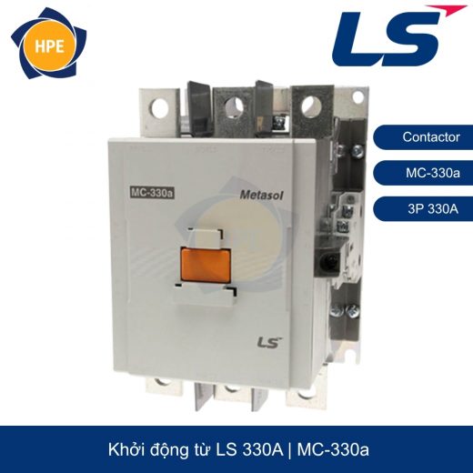 Contactor MC-330a 3P 330A 2NO+2NC