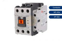 Contactor MC-40a 3P 40A 2NO+2NC