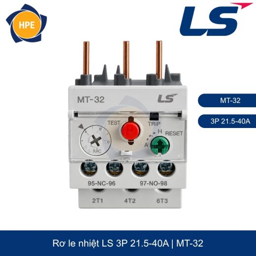 MT-32 3P-21.5-40A Rơ le nhiệt MT-32 3P 21.5 40A