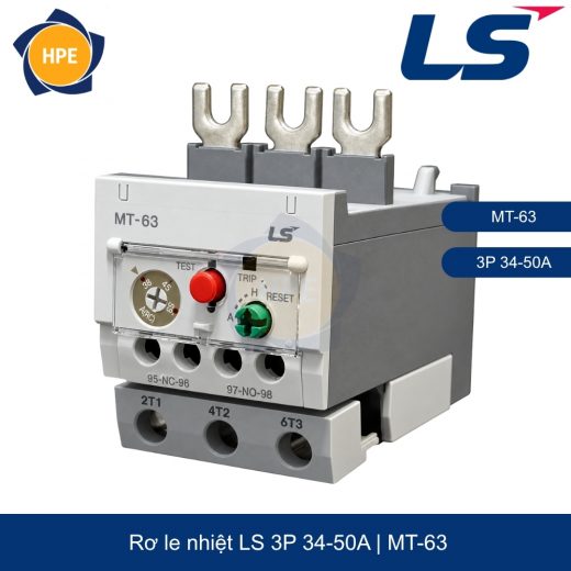 Rơ le nhiệt MT-63 3P 34 50A