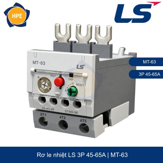 Rơ le nhiệt MT-63 3P 45-65A